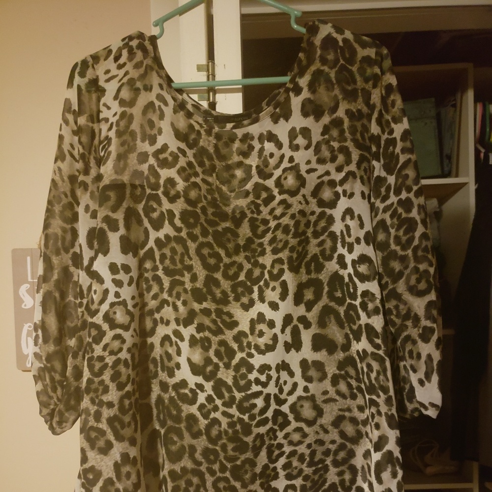 Leopard print shirt